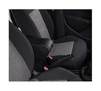 Jodriva For NISSAN, for Sylphy, for Tiida Scatola bracciolo for auto Scatola portaoggetti for console centrale USB Accessori for auto Bracciolo per auto(BLACK Black Red)