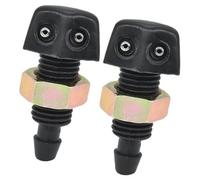 Jodriva, for Peugeot, 1 paio di ugelli for braccio tergicristallo di ricambio for parabrezza anteriore for auto, getto d'acqua universale a spruzzo d'acqua Ugello lavavetri