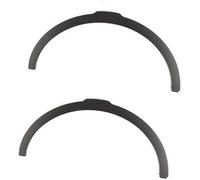 Jodriva For Rover, Evoque 2012-2017 Auto Passaruota Anteriore Modanatura Parafanghi Passaruota Trim Rivestimento passaruota(1 pair)