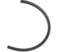 Jodriva For Tesla, Modello Y 2020-2023 Modanatura ruota laterale auto Paraspruzzi Pneumatici Sopracciglio Arco Flare Modanatura Labbro Trim Striscia Rivestimento passaruota(Rear Left)