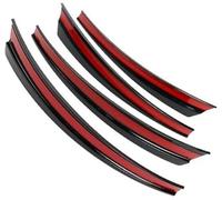 Jodriva For Tesla, modello Y 4 pezzi accessori for la modifica del passaruota del parafango nascosto senza perforazione Rivestimento passaruota(Matte Black)