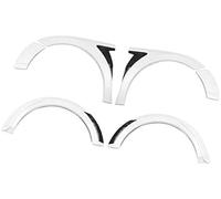 Jodriva For Toyota, Camry SE XSE 2018-2022 Sport Car Wheel Flares Trim Wide Body Arch Sopracciglio Copertura Brow Parafango Kit Rivestimento passaruota(Schwarz)
