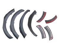 Jodriva For Toyota, Yaris 2018 Auto Nero Flare Passaruota Sopracciglio Accessori for auto Rivestimento passaruota