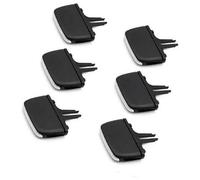 Jodriva For VOLVO, XC90 V90 S90 Auto Aria Condizionata Vent Clip di Riparazione Kit Anteriore Posteriore AC Griglia di Sfiato Uscita Tab Clip Cursore Clip per bocchetta di ventilazione(BLACK Onecolor)