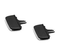Jodriva For VOLVO, XC90 V90 S90 Auto Aria Condizionata Vent Clip di Riparazione Kit Anteriore Posteriore AC Griglia di Sfiato Uscita Tab Clip Cursore Clip per bocchetta di ventilazione(BLACK 2 pcs)