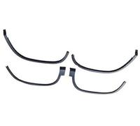 Jodriva For VW, 2009 2010 2011 2012 2013 2014 2015 2016 Auto Passaruota Pneumatico Superiore Trim Striscia Passaruota Protezioni Rivestimento passaruota