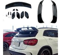Jodriva For X156 Classe GLA GLA250 45 AMG Spoiler posteriore for auto Tronco Finestra Tetto Ala + Splitter laterale Canard Air Vent Copertura Trim Spoiler posteriore