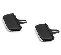 Jodriva For, XC90 V90 S90 Auto Aria Condizionata Vent Clip di Riparazione Kit Anteriore Posteriore AC Griglia di Sfiato Uscita Tab Clip Cursore Clip per bocchetta di ventilazione(BLACK 2 pcs)