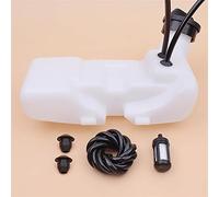 Jodriva Gruppo anello di tenuta del tubo flessibile del filtro del serbatoio del carburante, for STIHL, FS80 FS75 FS76 FS74 FS72 FS85 KM85 HT75 Tagliaerba 4137 350 0410 Tubo carburante per motosega