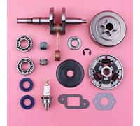 Jodriva Gruppo tamburo frizione albero motore , for STIHL MS180 018 MS 180, cuscinetto paraolio rondella guarnizione pezzo di ricambio motosega Kit cuscinetto albero motore motosega