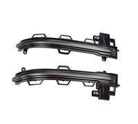 Jodriva Indicatore di direzione sequenziale for specchietto laterale fumé chiaro Indicatore di direzione dinamico 12v, for BMW, X3 F25 X4 F26 X5 F15 X6 F16 2014-2018 Indicatore luminoso dello specchio