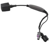 Jodriva Kit camma per retromarcia automatica Impermeabile Telecamera per retromarcia Maniglia per bagagliaio di un'auto Back up Retromarcia, per Q7, per A6 C6, per A8 D3 4L0980551B