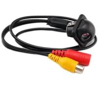 Jodriva Kit camma per retromarcia automatica Telecamera di parcheggio Retromarcia Piccola immagine CCD Impermeabile e protezione solare Modelli grandangolari da 170(BLACK No wires)