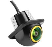 Jodriva Kit camma per retromarcia automatica Telecamera per retromarcia 4K Ahd CVBS CCD Obiettivo Fisheye 1080P Visione notturna Backup Parcheggio Impermeabile, per(BLACK CVBS AHD 720P)