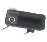 Jodriva Kit camma per retromarcia automatica Telecamera per retromarcia Ahd 1080P Maniglia per bagagliaio Retromarcia, per Rover, per Range, per Freelander 2(BLACK AHD 1080P CVBS)