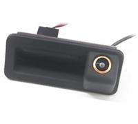 Jodriva Kit camma per retromarcia automatica Telecamera posteriore Ahd 1080P Maniglia per bagagliaio Retromarcia, per Focus 2 Mk2 Mondeo, per Mk4 S(BLACK AHD 1080P CVBS)