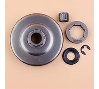 Jodriva Kit Clip rondella Cuscinetto pignone Tamburo Frizione, for Motosega Husqvarna 365 362 371 372 XP 372XP Tamburo Frizione Motosega