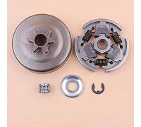 Jodriva Kit Cuscinetto a rulli con rondella e Clip del Tamburo della Ruota dentata Frizione for Motosega, for STIHL, MS181 MS181C 1139 160 2000 Tamburo Frizione Motosega