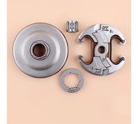 Jodriva Kit Cuscinetto a rulli Tamburo Frizione, for Husqvarna, 340 345 346 XP 350 351 357 445 450 Motosega 537110503 503873072 Tamburo Frizione Motosega