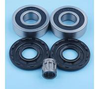Jodriva Kit cuscinetto ad ago paraolio a sfere albero motore, for Husqvarna, 445 445e II 450, for motosega Rancher, 450e 544062001 Pezzo di ricambio Kit cuscinetto albero motore motosega