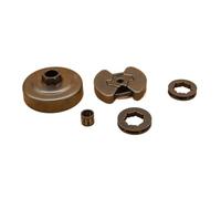 Jodriva Kit cuscinetto for cerchio ruota dentata gruppo tamburo frizione 3/8" 7T, for Partner, 350 351 Ricambi for motosega Tamburo della frizione