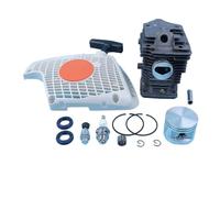 Jodriva Kit cuscinetto paraolio avviamento a strappo cilindro pistone da 46 mm, for parti di ricambio for motosega STIHL, MS270 MS280 MS280C Kit cuscinetto albero motore motosega