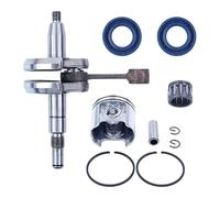 Jodriva Kit cuscinetto paraolio pistone albero motore da 42,5 mm, for STIHL, for parti di motoseghe MS250 MS230 025 023 MS 250 230 Guarnizione per olio motore