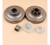 Jodriva Kit Cuscinetto Ruota dentata Tamburo Frizione, for Husqvarna, 340 345 346XP 350 351 353 445 450 E Parti for Motosega Tamburo Frizione Motosega