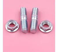 Jodriva Kit dado bullone marmitta di scarico GX110 GX120 GX160 GX200 5.5HP 6. Motore for tosaerba Parte del motore Kit silenziatore per motosega