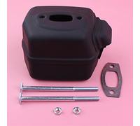 Jodriva Kit dado guarnizione bullone marmitta scarico, for Husqvarna, 50 51 55, per, for Rancher, parte di ricambio for motosega 503218202 Kit silenziatore per motosega