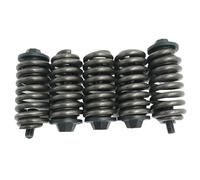 Jodriva Kit di montaggio a molla tampone manubrio da 5 pezzi/lotto, for Husqvarna, 362 365 371 372 372XP, for JONSERED, 2063 2065 2071 2163 2171 Parti motosega Kit molla per attrezzi da giardino