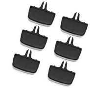 Jodriva Kit di riparazione clip cursore scheda uscita griglia di presa d'aria anteriore for auto cruscotto cruscotto, for VOLVO, XC90 2016-2024 Clip per bocchetta di ventilazione(BLACK Onecolor)