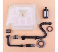 Jodriva Kit guarnizioni filtro linea olio combustibile aria, for STIHL MS361 MS 361, cuscinetto ad ago pistone frizione motosega 1135 120 1601 Kit cuscinetto albero motore motosega
