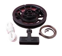 Jodriva Kit impugnatura impugnatura a molla con puleggia avviamento a strappo for parti di motore motore a 4 tempi GX120 GX160 GX200 Corda di avviamento a strappo