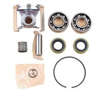 Jodriva Kit paraolio cuscinetto ad ago pistone da 50 mm, for Husqvarna, parti del motore della motosega 272XP 272 XP 268 266 61 Kit cuscinetto albero motore motosega