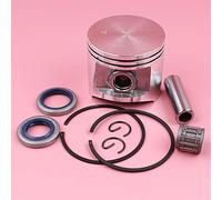 Jodriva Kit paraolio for anello pistone da 50 mm, for motosega JONSERED 2071 2171 CS2171 503691271, elastico perno cuscinetto ad ago Kit cuscinetto albero motore motosega