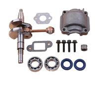 Jodriva Kit paraolio vaschetta cilindro albero motore, for STIHL MS180 MS 180 018, parti di ricostruzione motosega benzina 11320300402 Kit cuscinetto albero motore motosega