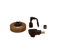 Jodriva Kit pompa olio for tamburo frizione da 3/8", for Partner, 350 351 352 370 371 390 420 Parti di ricambio for motosega 530047061 530071259 Tamburo della frizione