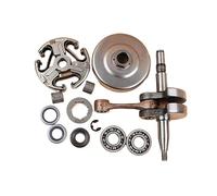 Jodriva Kit rondella pignone cerchione tamburo frizione paraolio cuscinetto albero motore, for Husqvarna, for 365 371 372 372XP 362 Guarnizione per olio motore