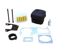 Jodriva Kit viti for staffa for linea filtro carburante aria di scarico marmitta, for Husqvarna, parti motoseghe da giardino 340 345 346 346XP 350 351 353 Kit silenziatore per motosega