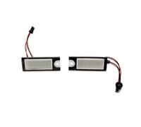 Jodriva Lampada targa Canbus NO Errore, for VOLVO, V70 2001-2007 XC70 XC 70 90 S60 S80 3528-SMD Luce targa Luce targa(BLACK Pair)