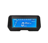 Jodriva LIGHT 12000RPM 6 Marce Universale Moto LCD Digitale Tachimetro Retroilluminazione Moto Contachilometri 1 2 4 Cilindri Misuratore Contachilometri per moto(Without Sensor)