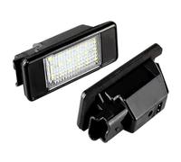 Jodriva Luce targa 2 pezzi, for Citroen, C2 C3 C4 C5 C6 C8 DS3 Lampada numero di licenza Luce targa
