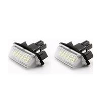 Jodriva Luci targa auto, for Toyota, luce targa Camry 50 Luce targa(BLACK 2pcs)