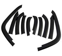 Jodriva Parafanghi anteriori posteriori for auto Estensione ruota Copertura arco Trim Accessori esterni neri, for Jeep, for Compass 2011-2016 Rivestimento passaruota