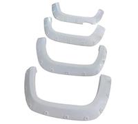 Jodriva Parafanghi for auto Accessori for parafanghi, for VW, Amarok 2009 2010 2011 2012 2013 2014 2015 2016 2017 2018 Cabina doppia Rivestimento passaruota(White)