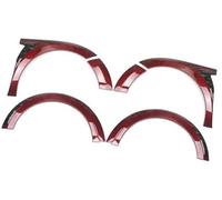 Jodriva Parafanghi for ruote auto Trim Kit parafango for sopracciglia, arco for carrozzeria ampio, for Toyota, Camry SE XSE 2018-2022 Sport Rivestimento passaruota(Rot)