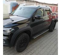 Jodriva Parafanghi Parafanghi, for Mercedes-Benz, Classe X W470 2017 2018 2019 2020 2021 2022 Passaruota Doppia Cabina Accessori Rivestimento passaruota(BLACK Single tank)