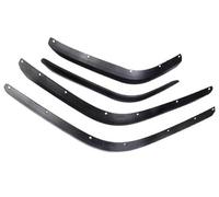 Jodriva Parafango for auto allargato, paraspruzzi, sopracciglio, striscia di estensione più ampia, for Jeep, Wrangler JL 2018-2023 Rivestimento passaruota(LOWER FENDER)