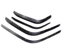Jodriva Parafango for auto allargato, paraspruzzi, sopracciglio, striscia di estensione più ampia, for Jeep, Wrangler JL 2018-2023 Rivestimento passaruota(HIGHER FENDER)